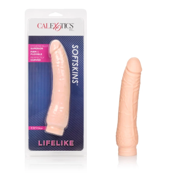Soft Skins - Veined 8 Inches Dong