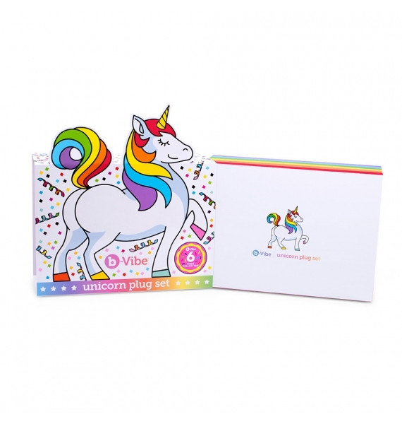 Rainbow Vibrating Tail Plug