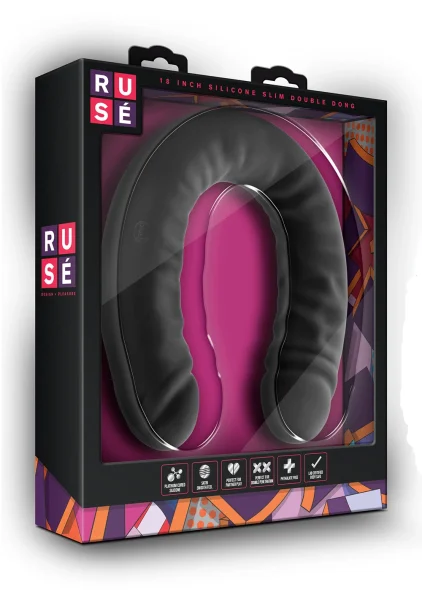 Ruse - Silicone Double Headed Dildo - 18"