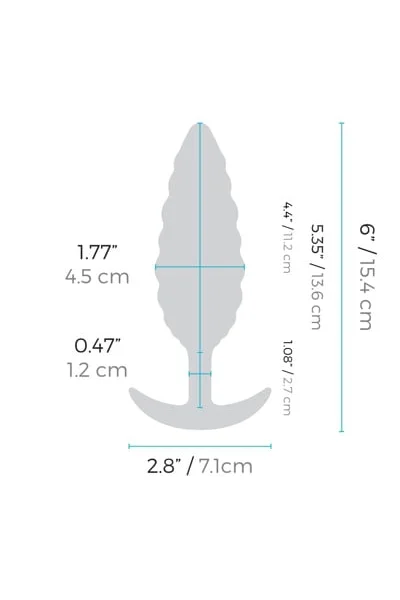 B-Vibe - Twist Texture Plug — image 14 of 14