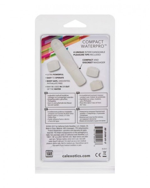 Compact Waterpro Massager - White