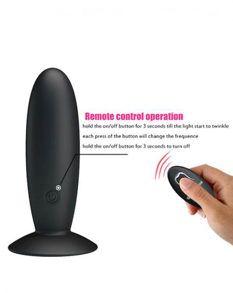 Remote Control Vibrating Anal Plug