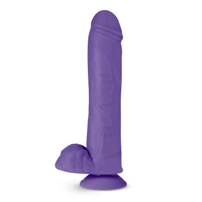 Au Naturel Bold Big John Dildo 11 In Purple