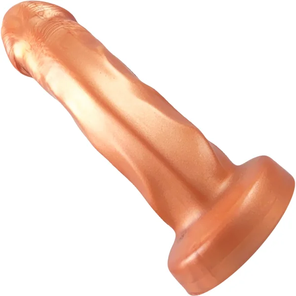 Splendid Dual-Density Silicone Dildo By Uberrime - Medium, Butterscotch