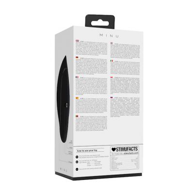Minu Lay On Vibrator Black 4 Inch
