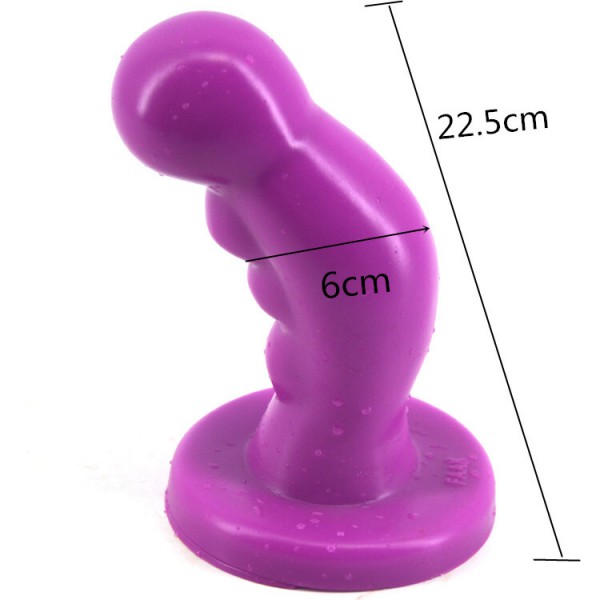 8'' Abs Texture Butt Plug