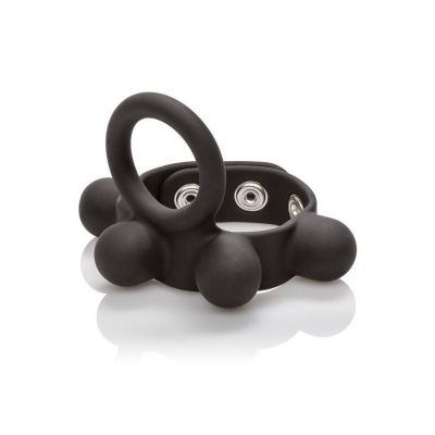 Silicone Weighted C Ring Ball Stretcher By CalExotics Medium Large