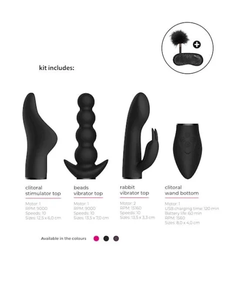 Pleasure Kit 6  - Black