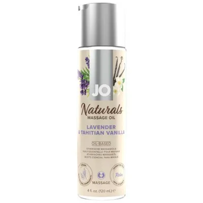 Jo Naturals Lavender Vanilla Massage 4 Floz 120 Ml