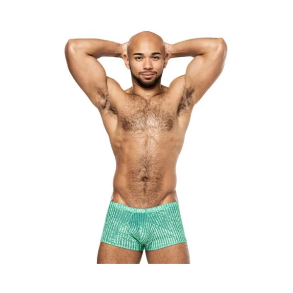 Men's Clothing: Male Power Caribbean Crush Mini Short Mint L