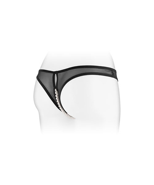 CROTCHLESS THONG PEARL SOPHIE