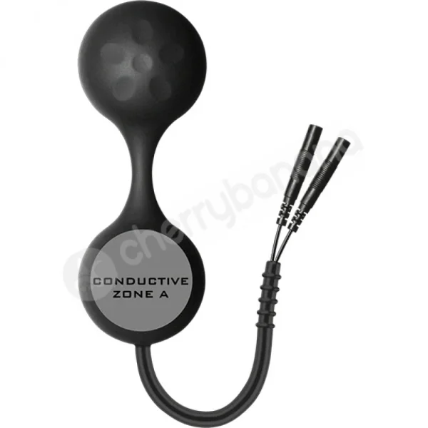 Electrastim Silicone Noir Lula Electro Stimulation Black Kegel Balls