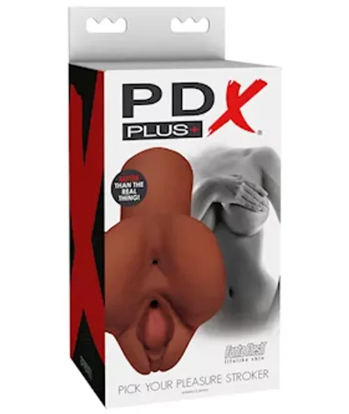 Pick Your Pleasure Stroker - Brown — image 12 of 14