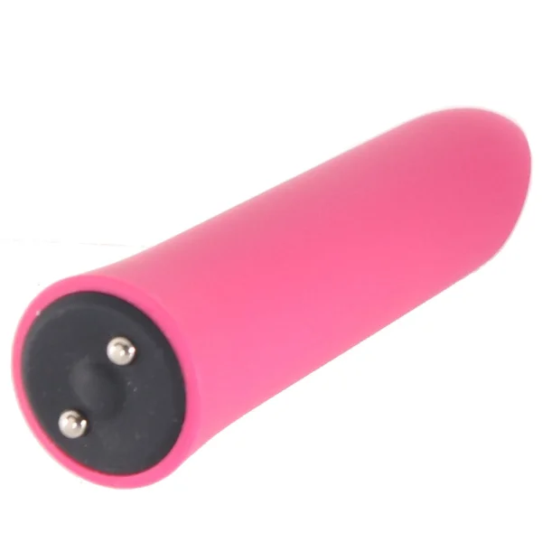 Iconic 20 Function Rechargeable Silicone Waterproof Bullet Vibrator By Nu Sensuelle - Deep Pink