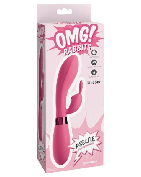Omg! Rabbits #selfie Silicone Rabbit Vibrator