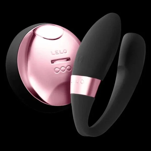 TIANI Amber Rose Gold Couples Massager by LELO