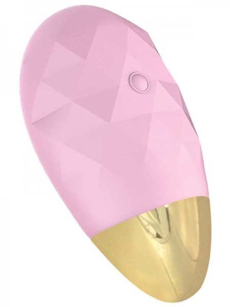 Diamonds The Majesty Rechargeable Egg With Remote - Pink