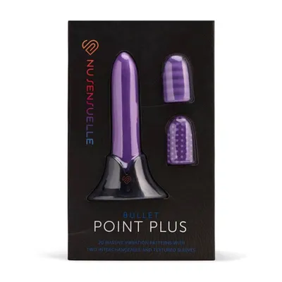 Nu Sensuelle Point Plus 20 Function Bullet Purple 3 6 Inch