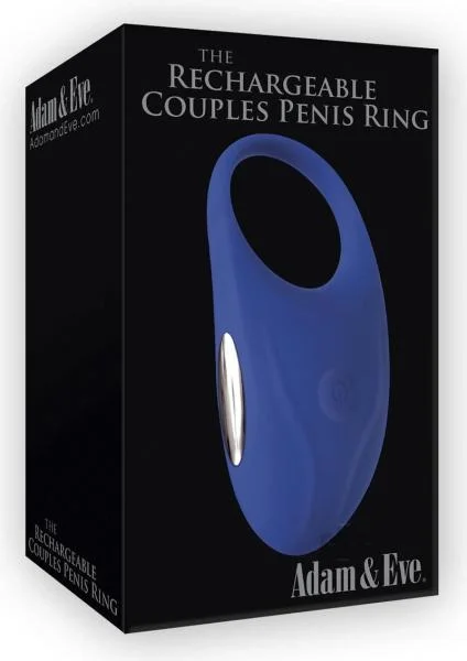 The Rechargeable Couples Penis Ring Blue — image 7 of 8