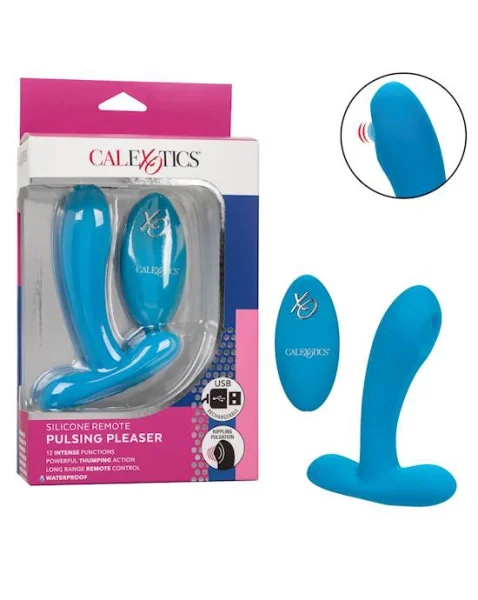 Silicone Remote Pulsing Pleaser