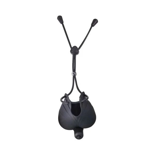 My Cock Ring Vibrating Ball Cinch & Butt Plug Black — image 4 of 5