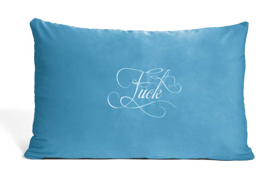"Choose Your Mood" PillowTalk Embroidered Sham