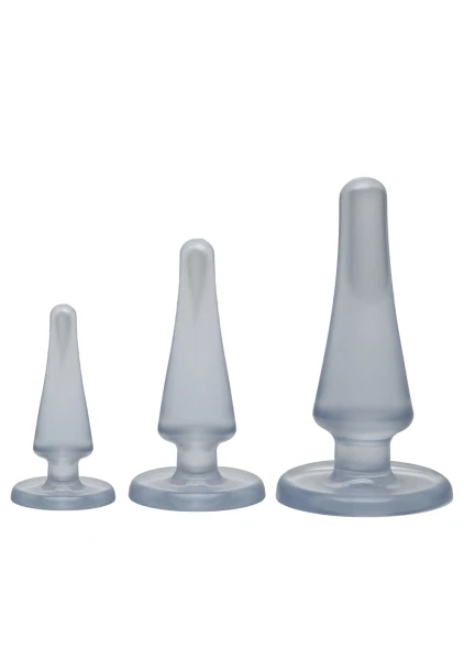 Crystal Jellies - Anal Initiation Kit (Purple)