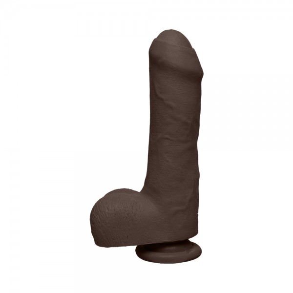 The D Uncut D 7" With Balls Ultraskyn - Brown