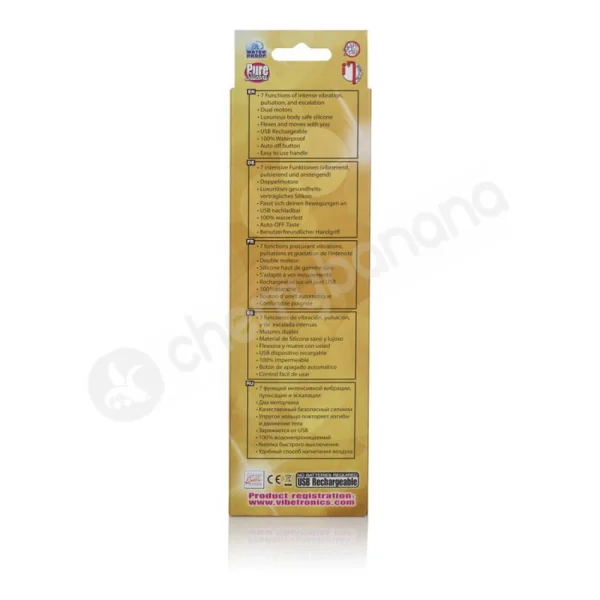 Coco Licious Black Rechargeable Wand Vibrator