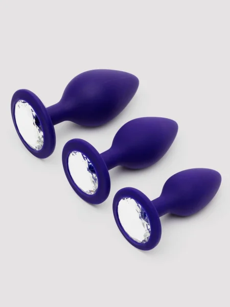 Lovehoney Jeweled Silicone Butt Plug Set