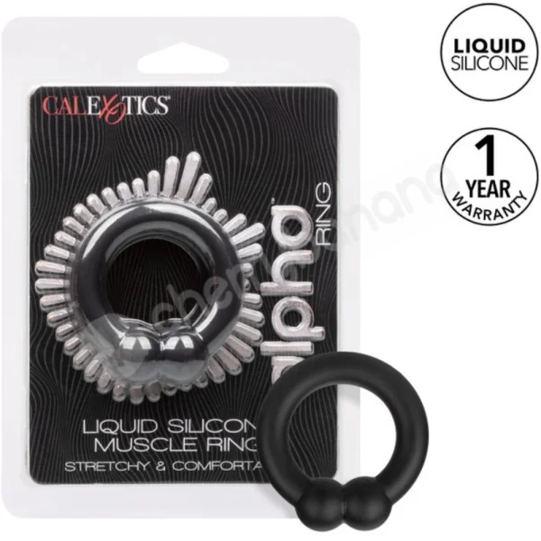 Alpha Liquid Silicone Muscle Cock Ring