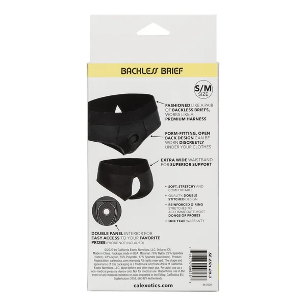 Boundless Backless Brief - S-m - Black — image 9 of 12