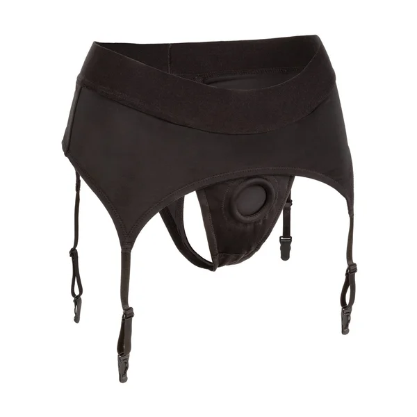 Boundless Thong With Garter - L-xl - Black — image 8 of 12