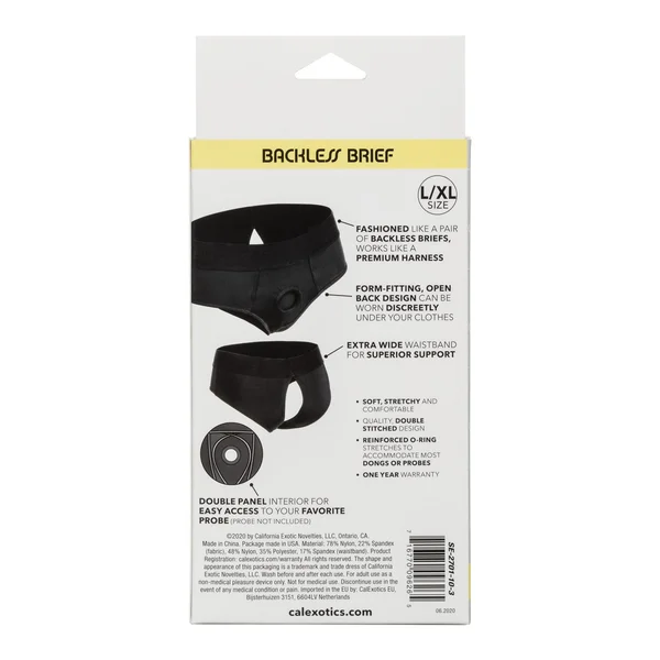 Boundless Backless Brief - L-xl - Black — image 9 of 12