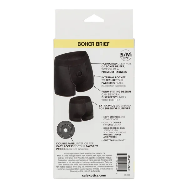 Boundless Boxer Brief - S-m - Black — image 15 of 18