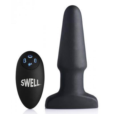Inflatable And Vibrating Anal Plug