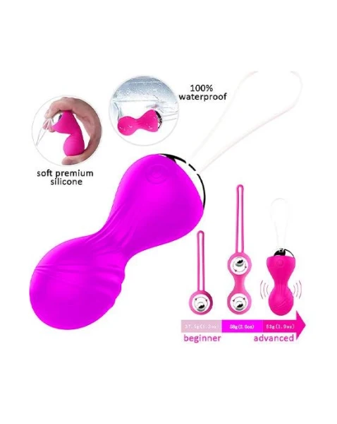 Love Balls Egg And Kegel 3 Piece Set