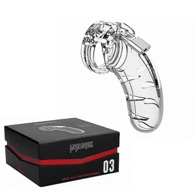 Model 03 Chastity Cock Cage Transparent