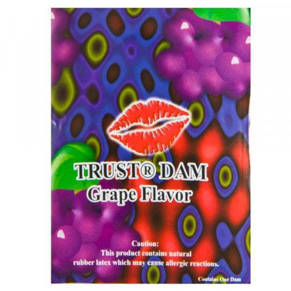 Trust Dental Dam - Grape Flavored | 10-Pack