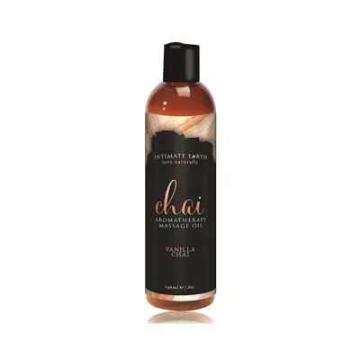 Intimate Earth Chai Aromatherapy Massage Oil Vanilla Chai 120 Ml