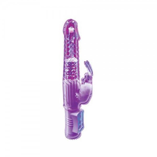 Wet Dreams Raging Rabbit Purple Vibrator