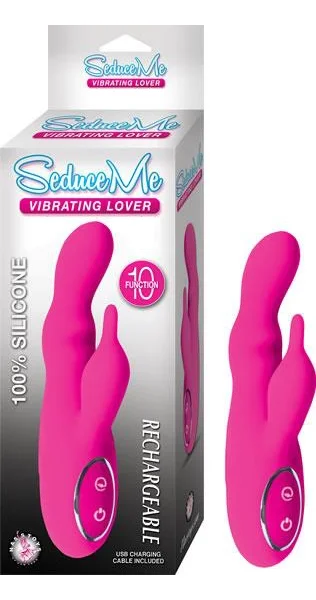 Seduce Me Vibrating Lover Silicone Vibrator — image 6 of 6