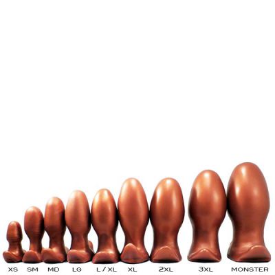 SquarePegToys R Egg Plugs SuperSoft Silicone Butt Plugs 6 Sizes