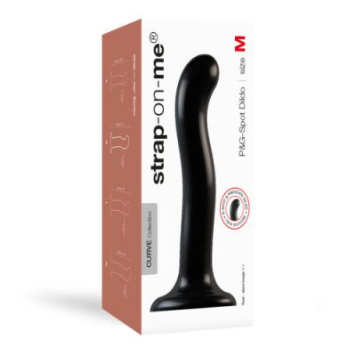 Strap on Me P G Spot Dildo Medium Black