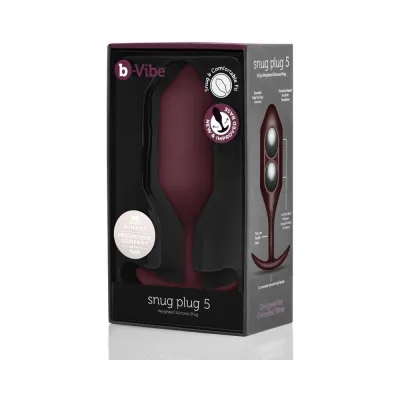 Snug Plug 5 Dark Red