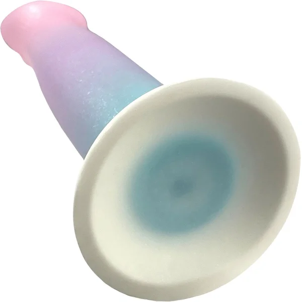 Cotton Candy Pixie Dix 6.75" Silicone Suction Cup Dildo