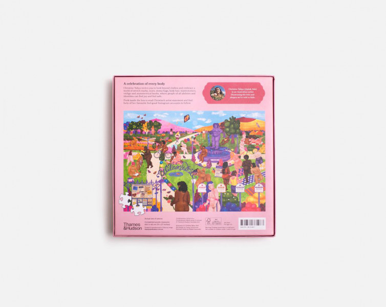 1000 Piece Equality Jigsaw Puzzle: Pink Bits