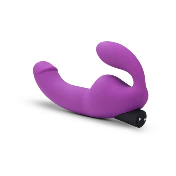 Temptasia - Cyrus - Strapless Silicone Dildo - Purple
