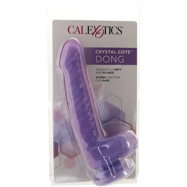 Crystal Cote 7 Inches Dong - Purple