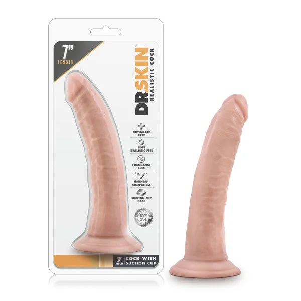 Dr. Skin 7" Realistic Cock With Suction Cup — image 4 of 4